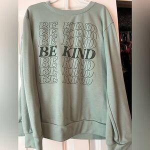 “Be Kind” matching shorts set